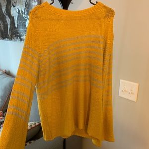 Bell sleeve sweater
